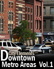 IClone - City Elements - Downtown Metro Areas Vol.1 