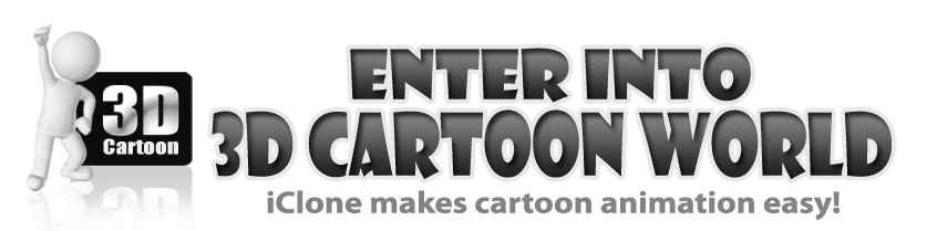 Enter into 3D Cartoon World