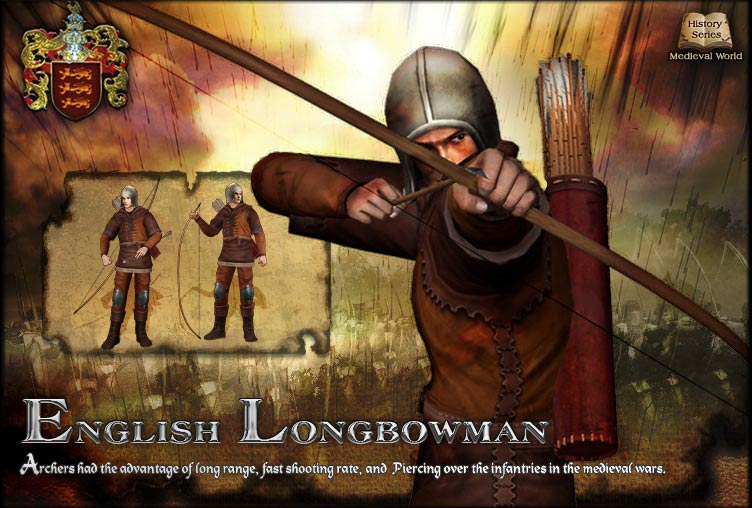 English Longbow Man for IClone