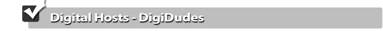 Digital Hosts-DigiDudes