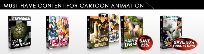 Must-Have Cartoon Theme Content!