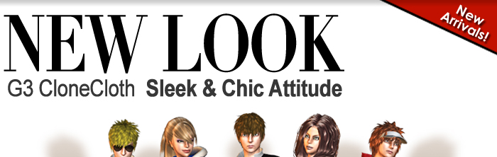 New Arrivals! G3 CloneCloth Total New Look