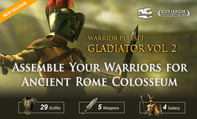 Assemble Your Warriors for Ancient Rome Colosseum