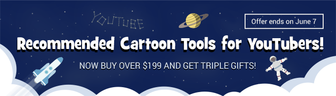 Recommended Cartoon Tools for YouTubers!