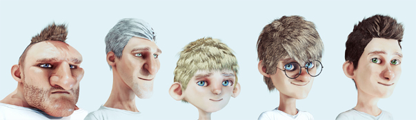 Tokomotion Toon Style Hair Collection