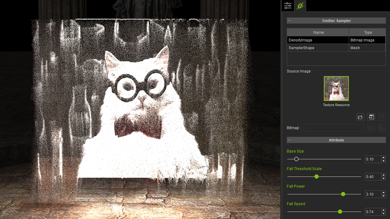 PopcornFX screenshot - Create Effects for Images