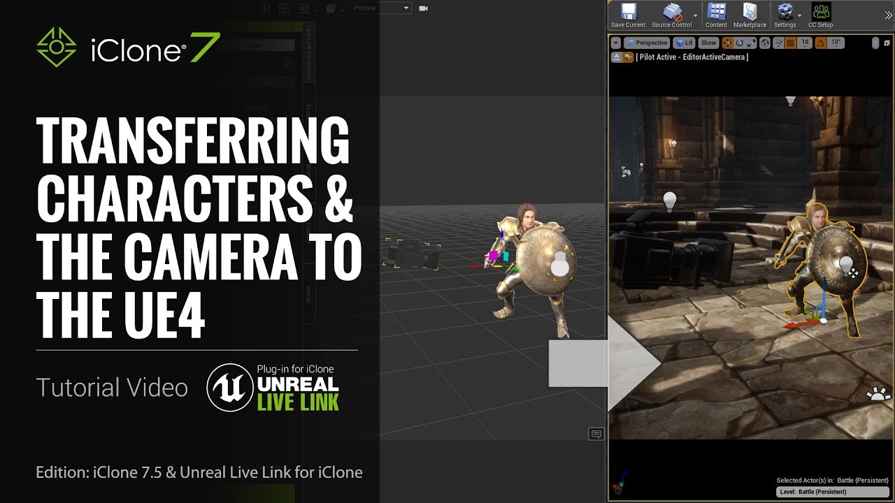 Unreal Live Link video - Tutorial