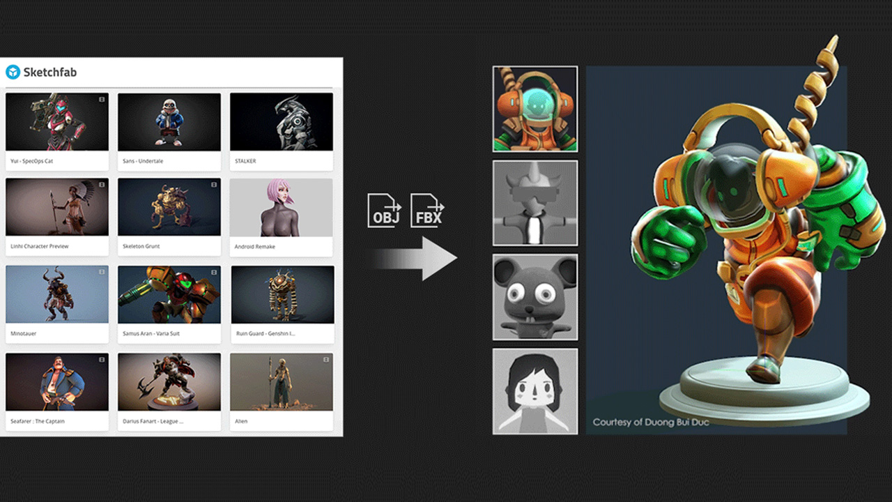 AccuRIG screenshot - Rig Any Character