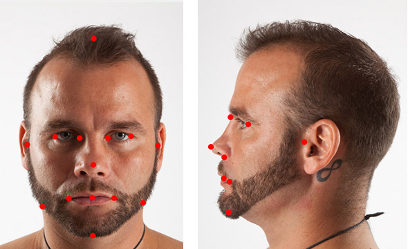 Avatar creator - Two photos fitting for fine details