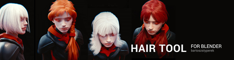 blender animation - blender hair tool