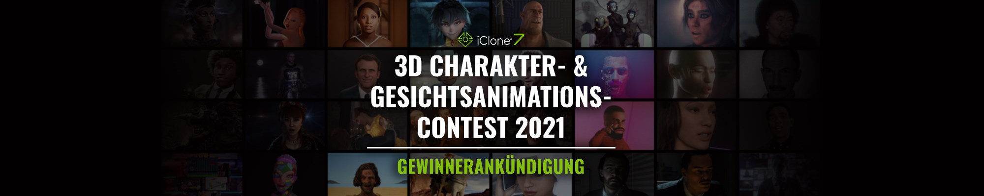 3D Charakter- & Gesichtsanimation-Contest 2021