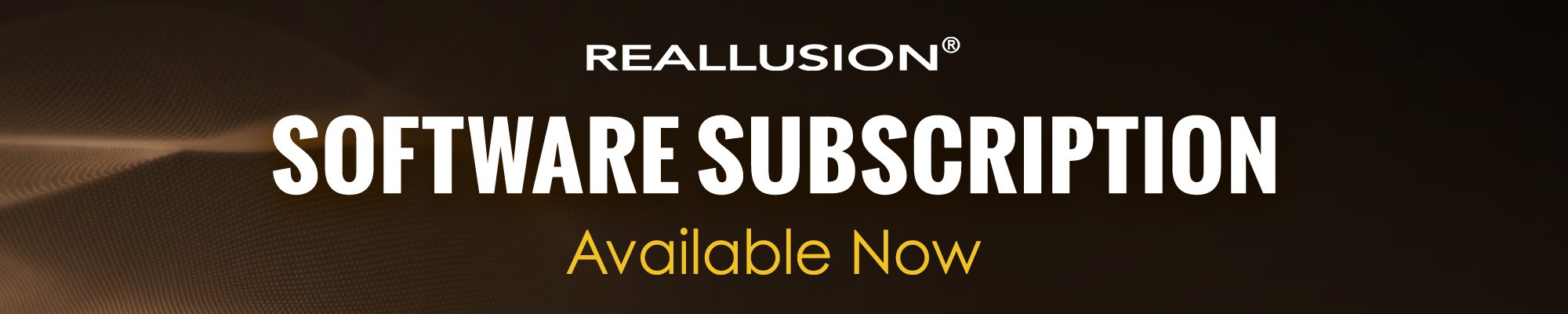 Software Subscription Available Now!