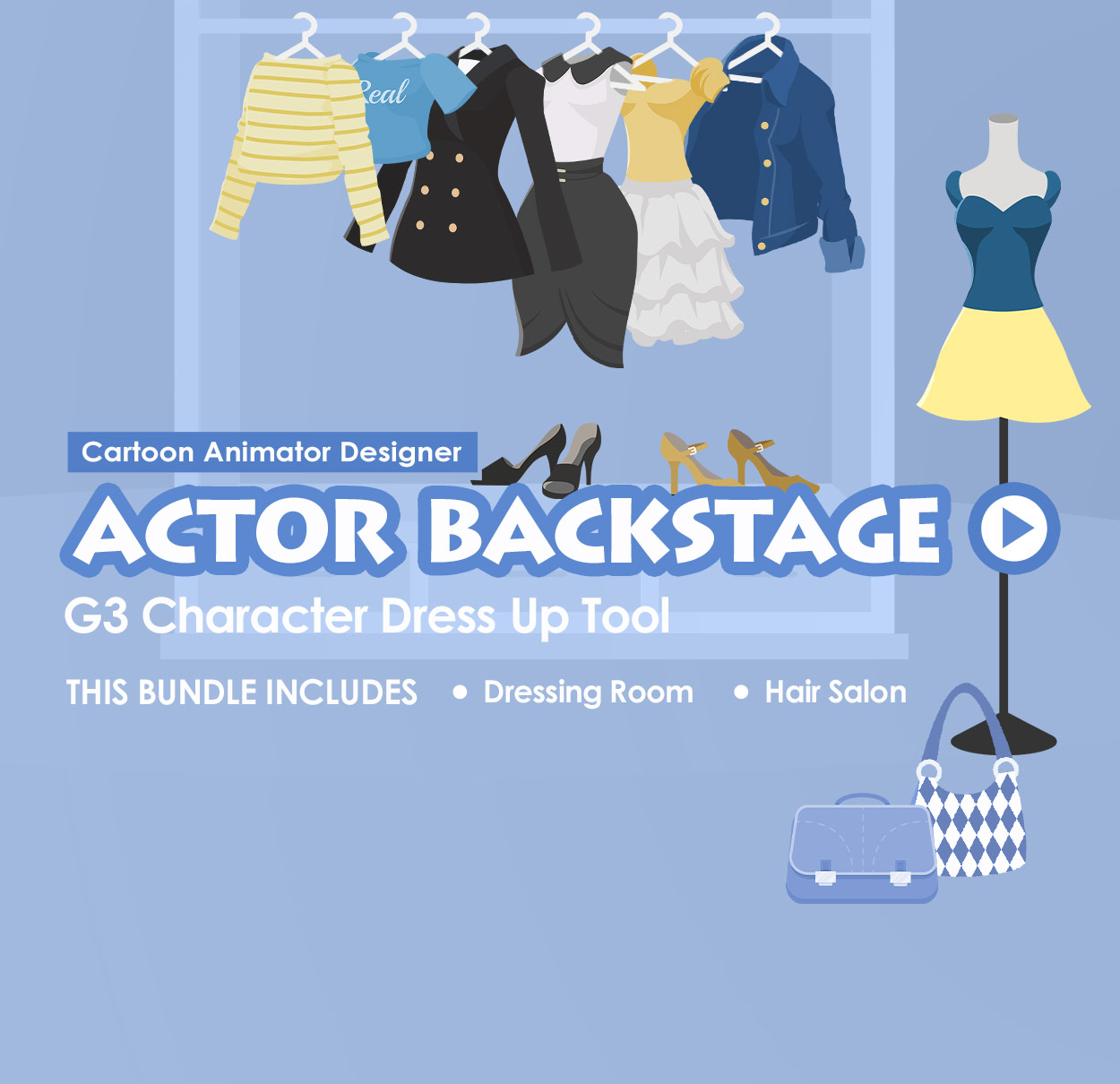 2d character - actor dress up