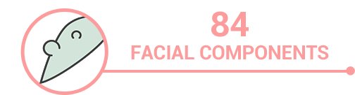 head turn - facial component