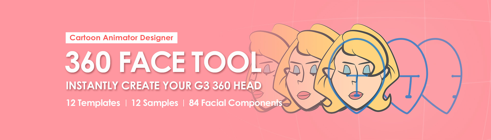 character design - 360 face tool