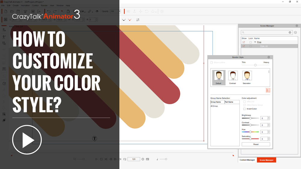 How to design your own color tone?