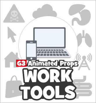G3 Animated Props - Work Tools
