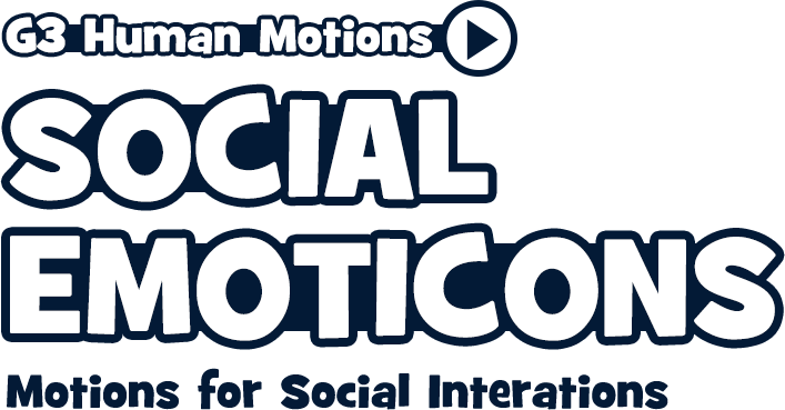 G3 Human Motion - Social & Emoticons