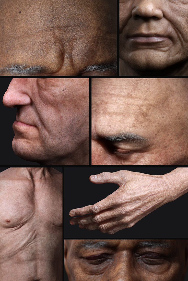 High-Fidelity Skin Details