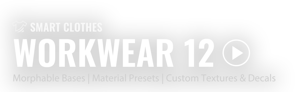 3D Clothing - Workwear 12