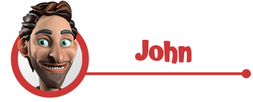 cartoon character-John