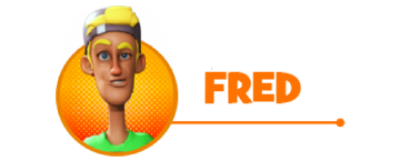 cartoon character-Fred