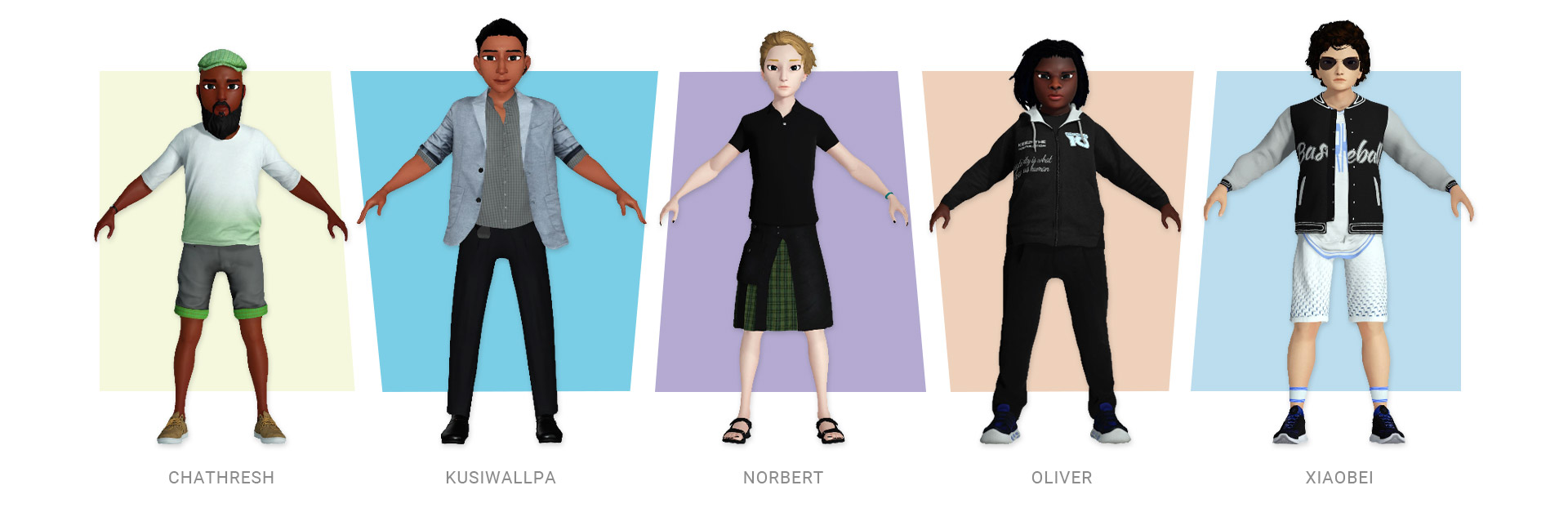 We're Homies-body shapes in clothes