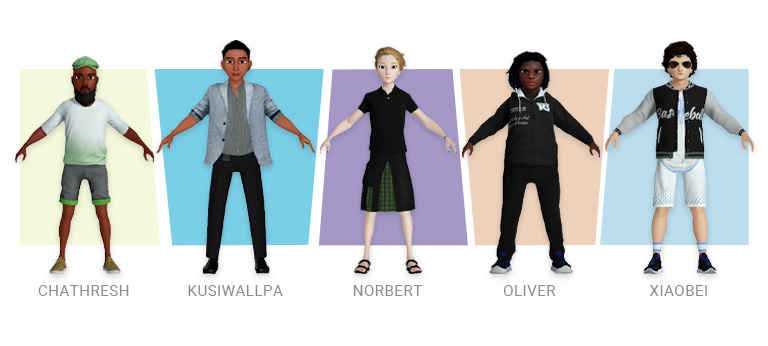 We're Homies-body shapes in clothes