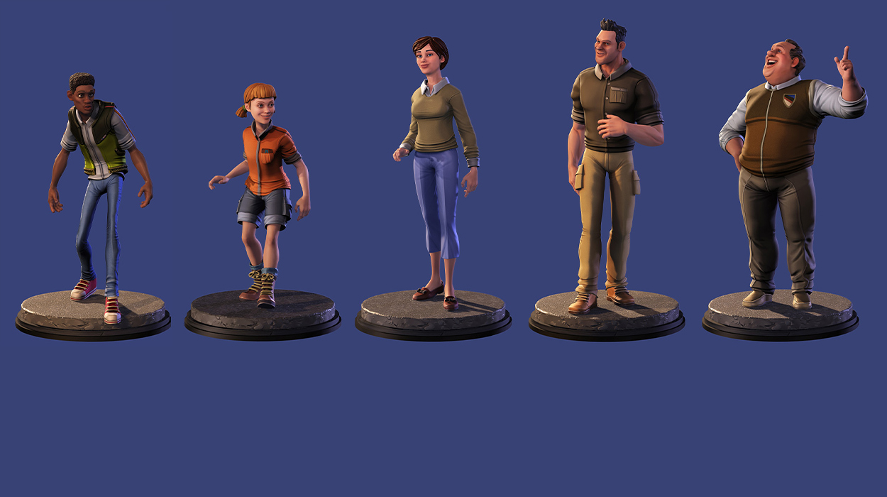 adventure figures set-body shapes in clothes