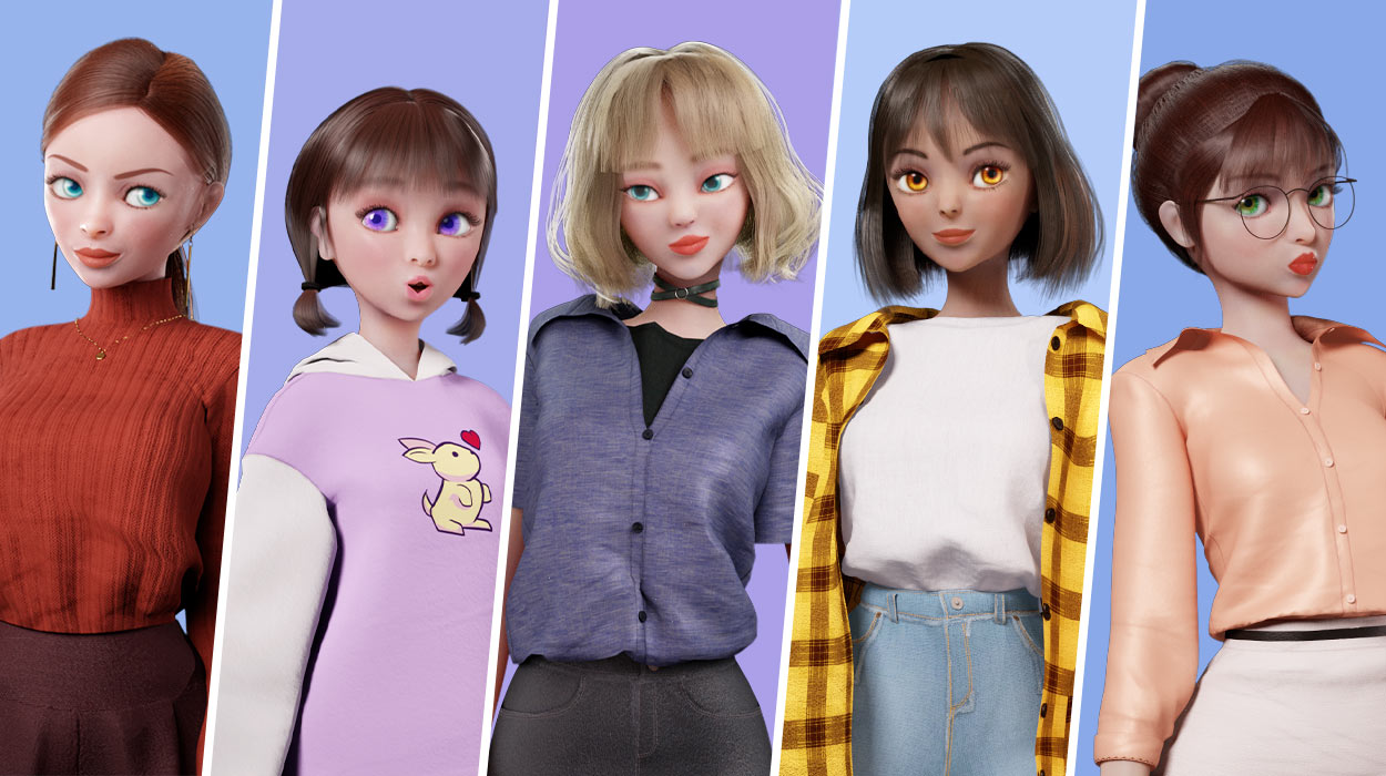 doll character-charming dolls video