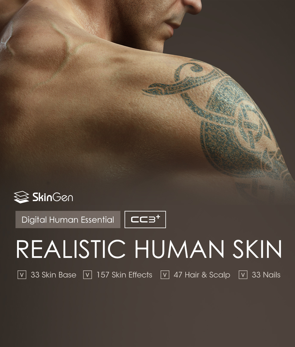 Realistic Human Skin