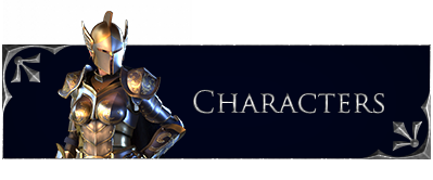 medieval knight - characters