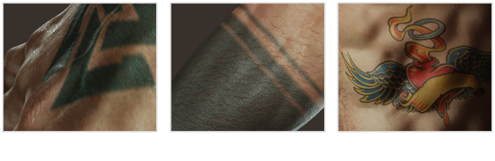 realistic skin-tatoo
