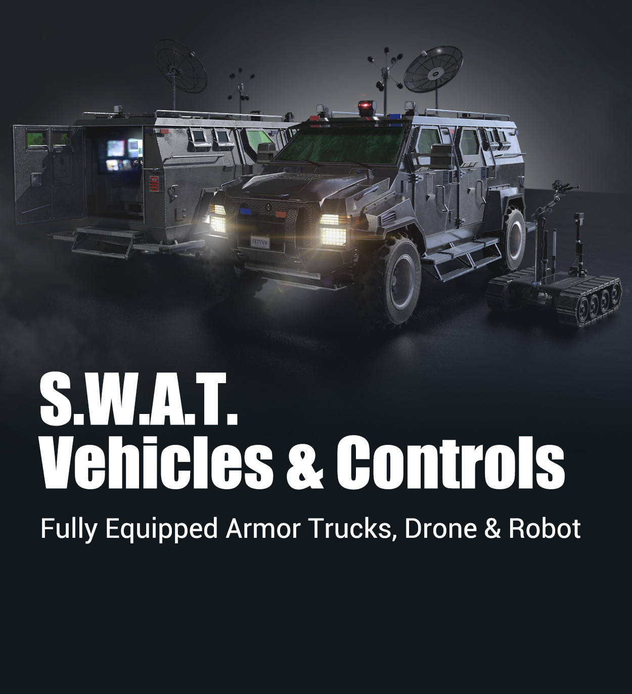 swat character-S.W.A.T. Vehicles & Controls