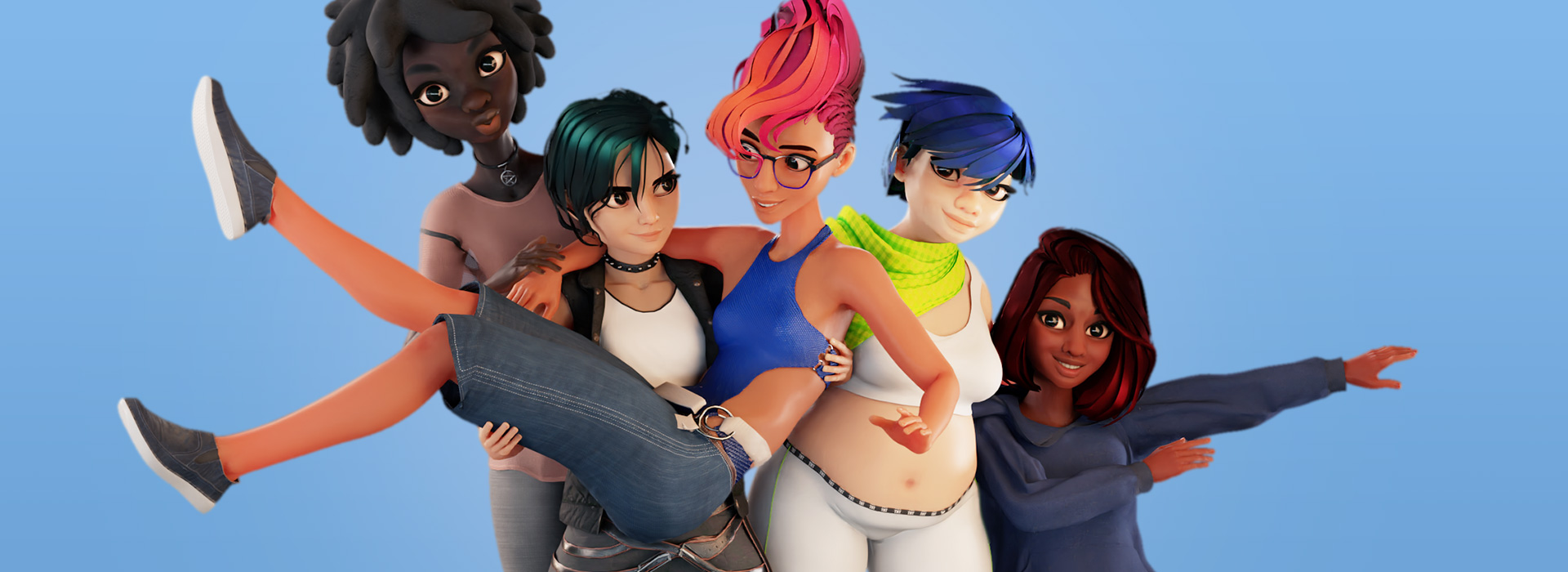 We're Besties-Unique Styles for Character Creation