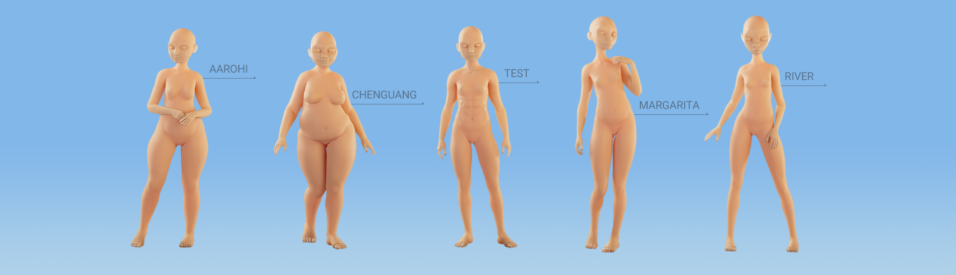 We're Besties-body morphs