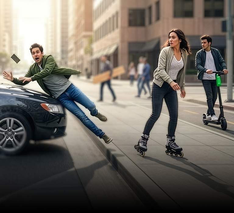 3D Animation Drive Sim - Street Hazard Combo