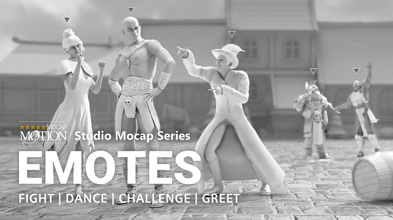 Emotes 3D Animation iClone