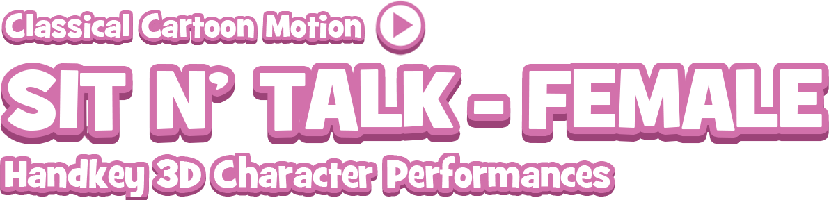 classical cartoon motion-sit and talk video