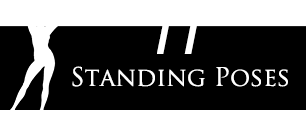 supermodel poses - standing poses