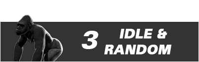 MD Gorilla Behaviors - Idle & Random