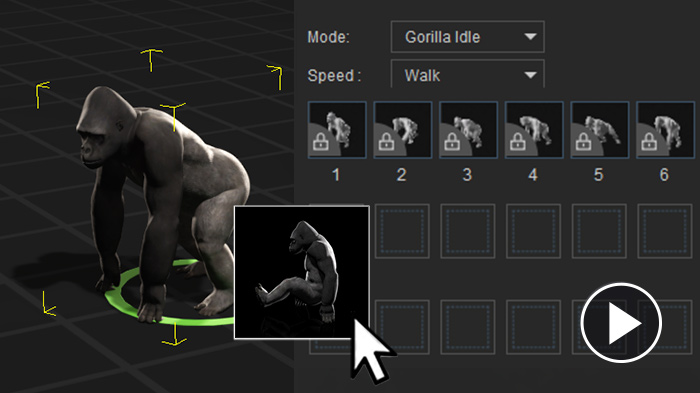 3d animation-vert-flatland tricks Falling - Foot & Hand Contact