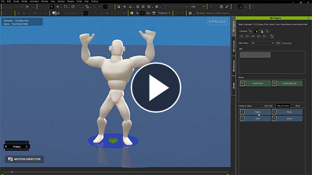 MD Toon Violent Interactive Demo