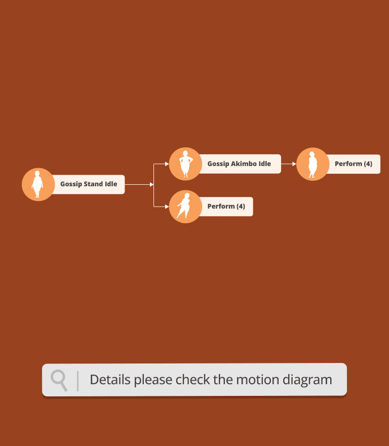 classical cartoon motion-seamless motion connection
