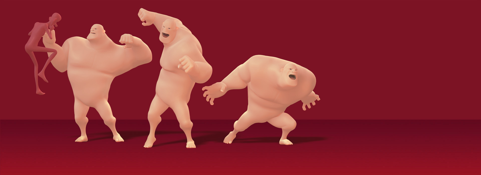 classical cartoon motion - Violent Moves