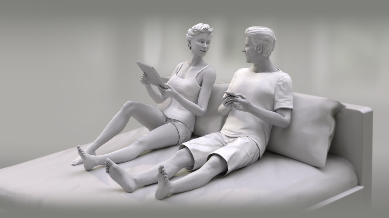 home life-relax and groomed
