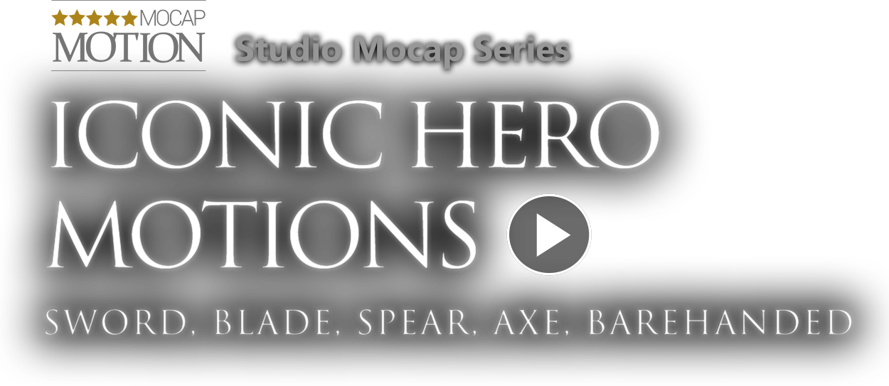 fantasy game - iconic hero motions