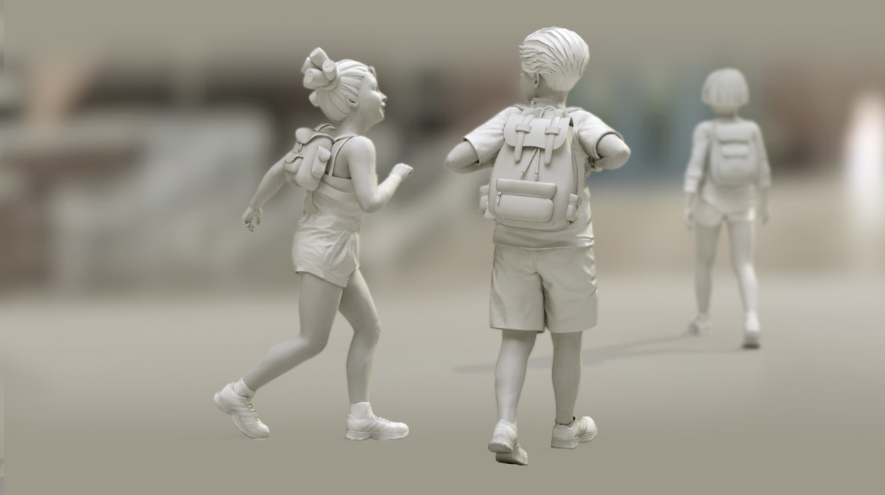 kids' motion-go to school