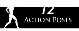 supermodel poses - action poses