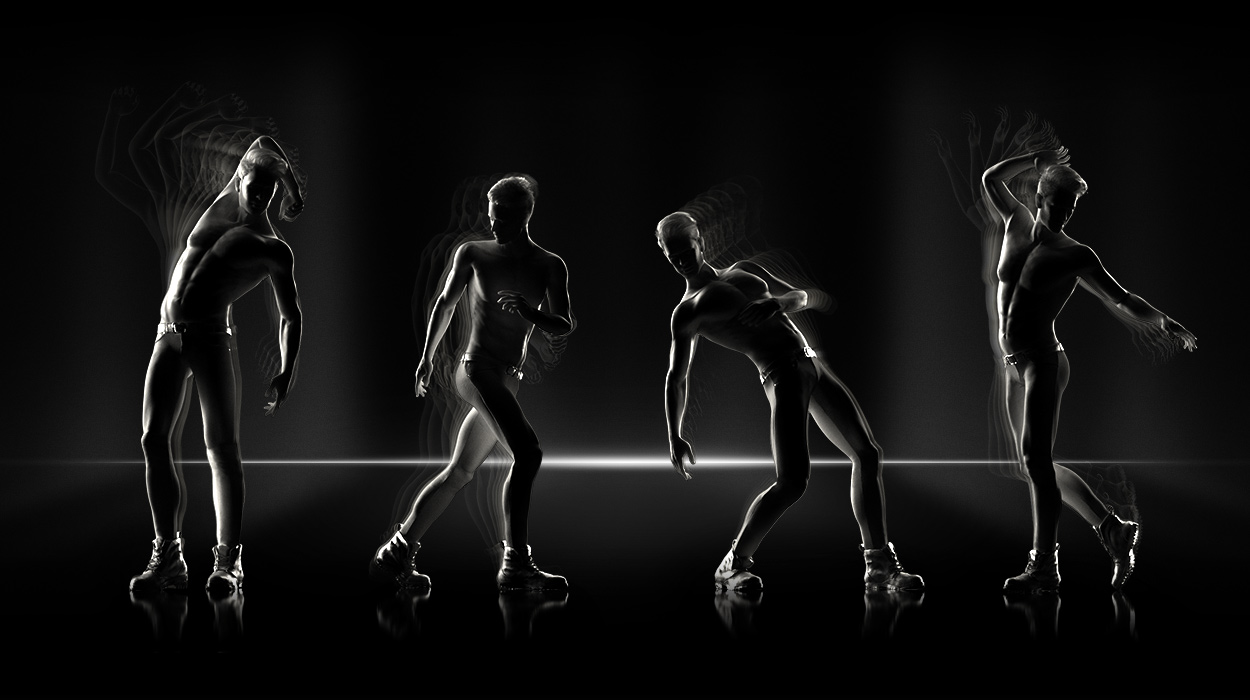 supermodel poses - continuous motions